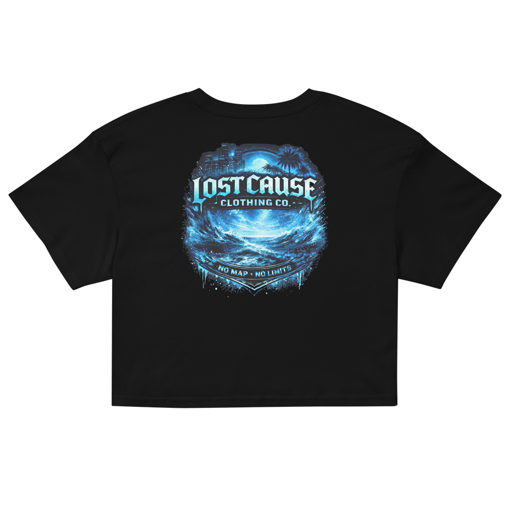 No Map No Limits Crop Tee - Preorder